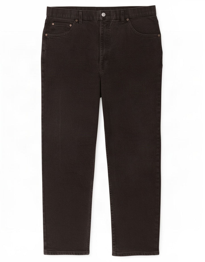 Marks & Spencer Jeans rectos para hombre W36 L29 Algodón negro