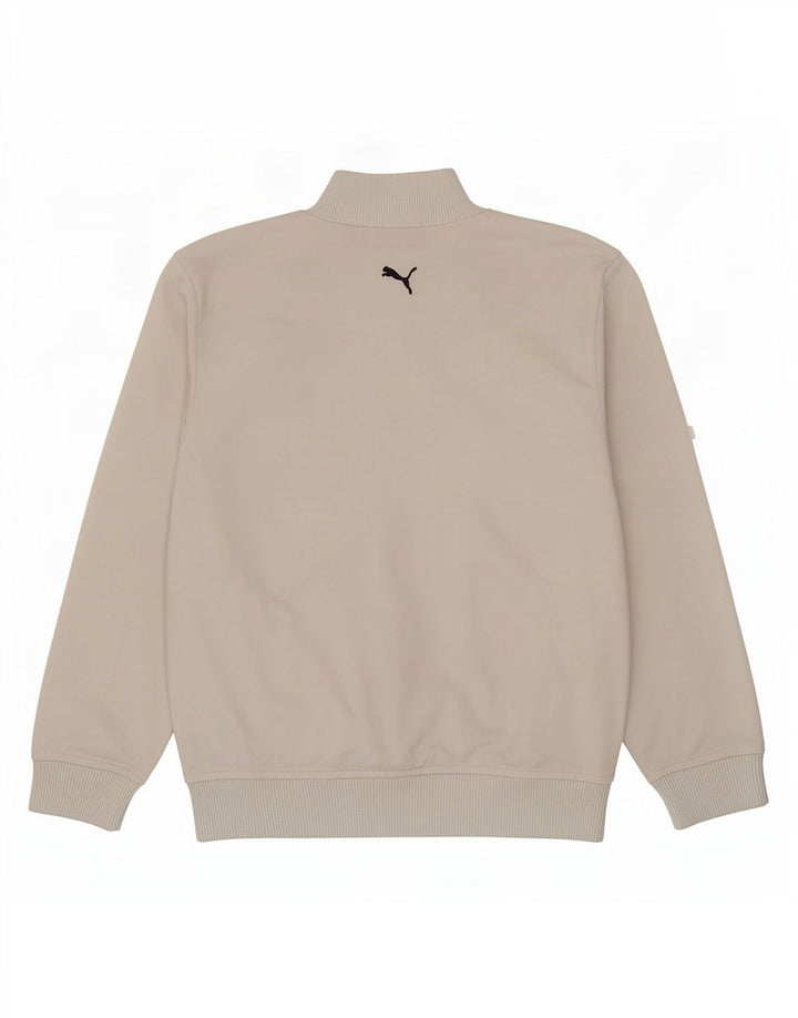 Puma Boys Graphic Chándal Top Chaqueta 7-8 Años Gris Poliéster