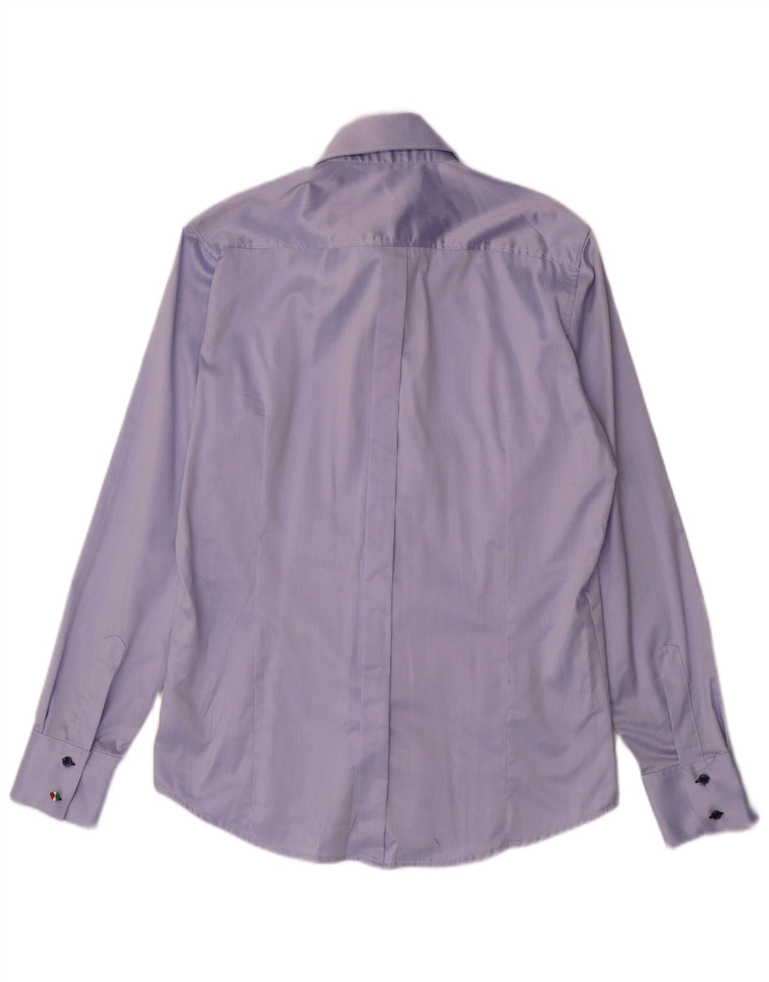 NARACAMICIE Camisa Hombre Grande Algodón Morado