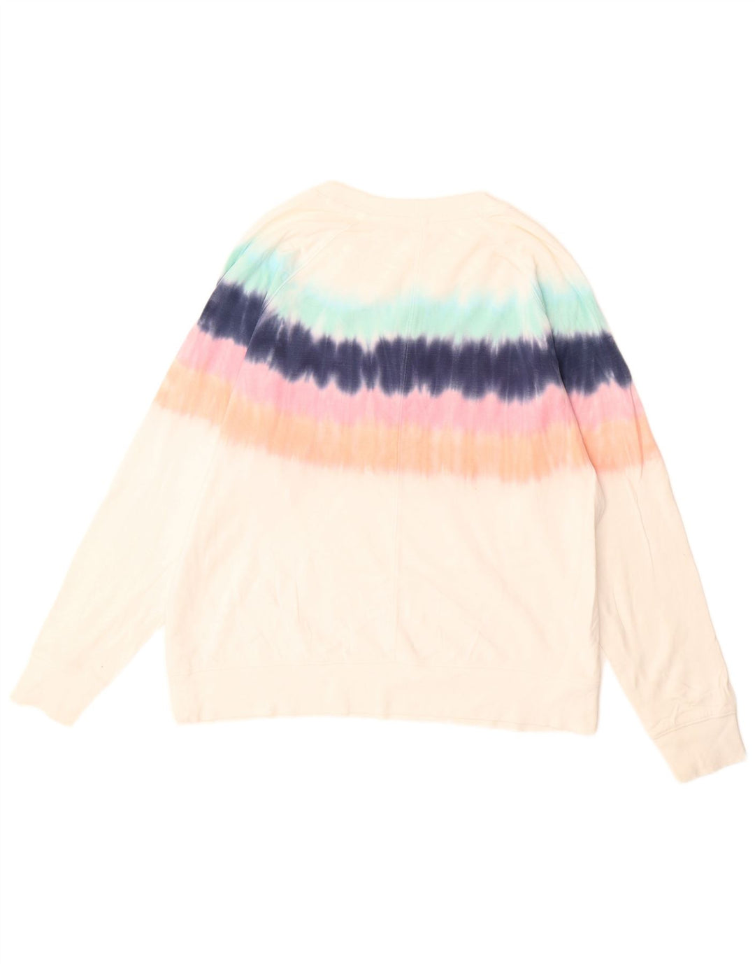 ATHLETA Sudadera para mujer Jumper UK 40 Grande Multicolor Tie Dye Algodón