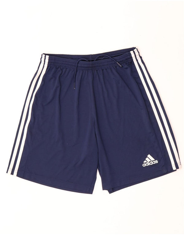 Adidas Mens Aeroready Sport Shorts Grande Azul Marino Poliéster