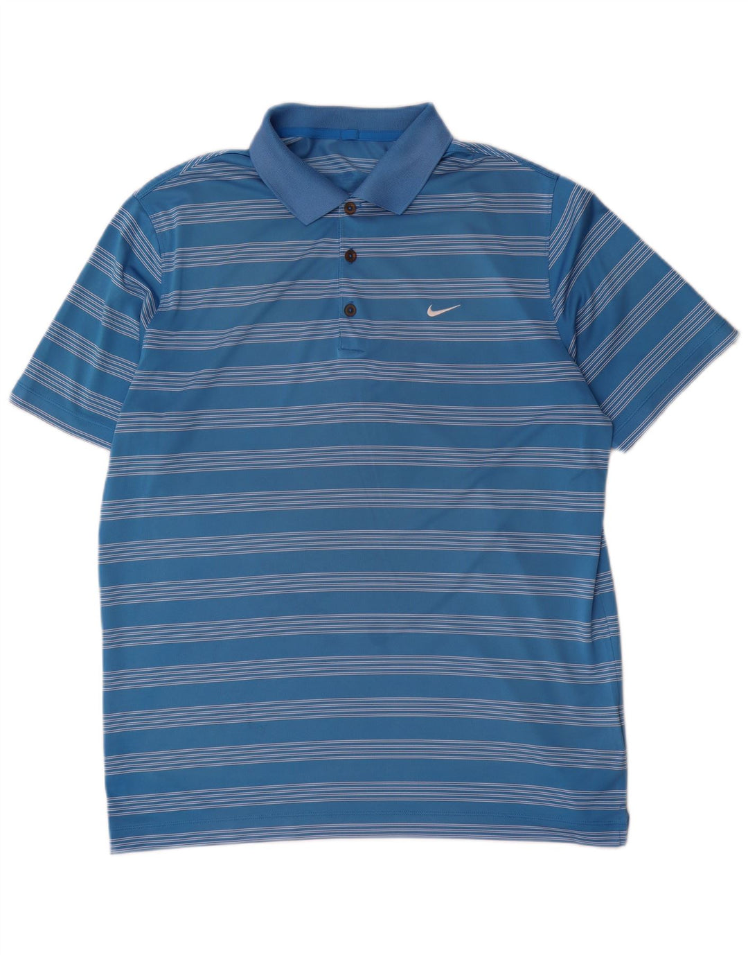Polo Nike Hombre XL Poliéster Rayas Azules