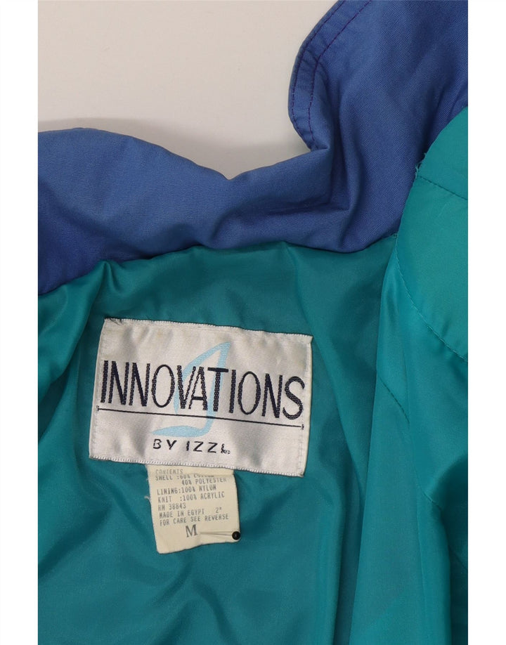 Chaqueta cortavientos para mujer Izzi UK 44 Mediana Bloque de color multicolor
