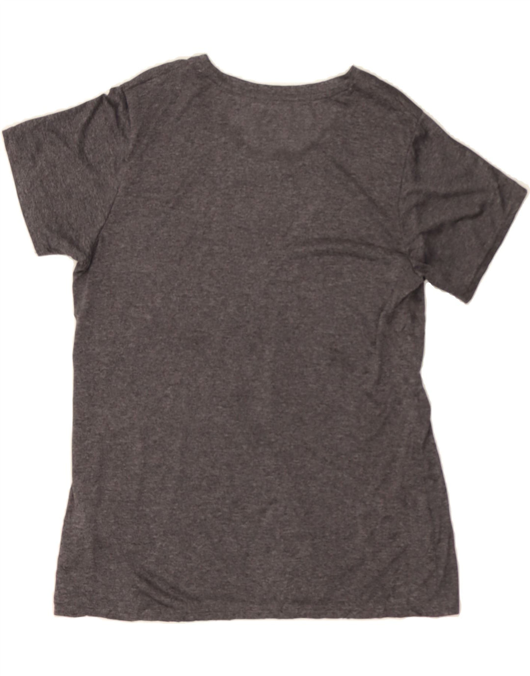 REEBOK Womens T-Shirt Top UK 18 XL Grey Polyamide Vintage Reebok and Second-Hand Reebok from Messina Hembry 