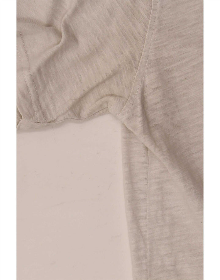Camiseta para hombre Fat Face Top mediano blanco moteado