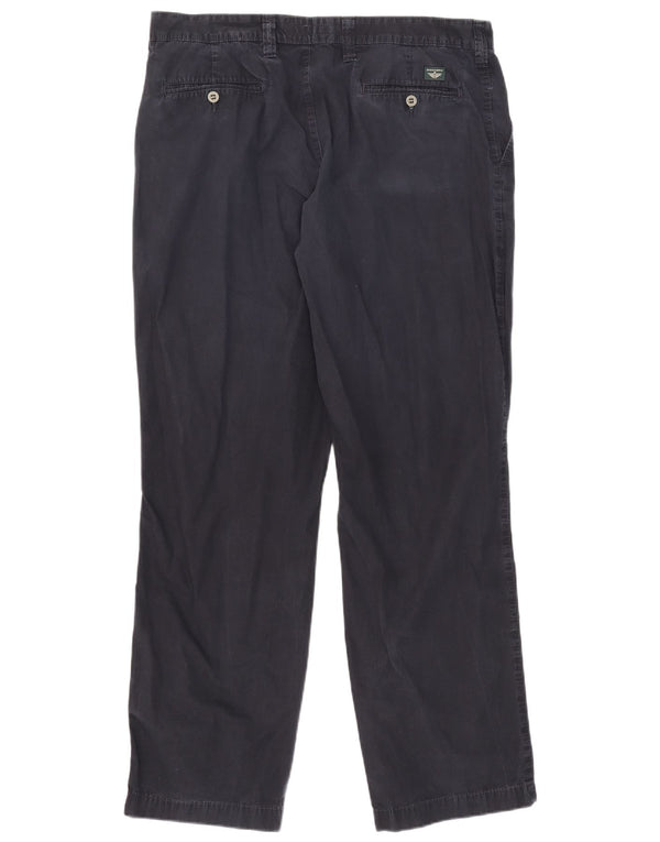 Dockers Pantalones chinos rectos color caqui para hombre W38 L32 Algodón azul marino