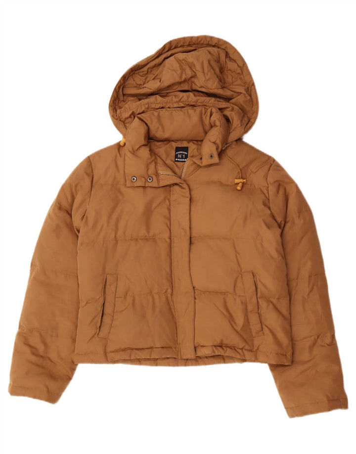 Chaqueta acolchada con capucha Phard para mujer UK 46 Poliéster marrón grande