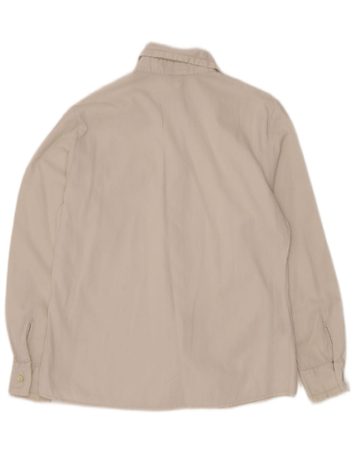 Camisa Mujer BENETTON IT 42 Mediana Algodón Blanco