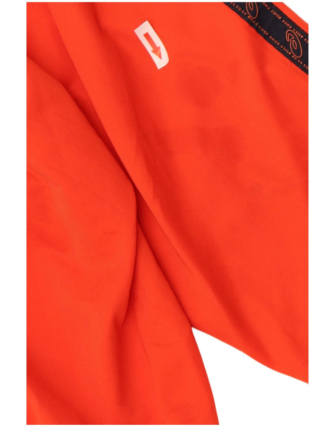Asics Boys Graphic Chándal Top Chaqueta 15-16 Años Naranja Poliéster
