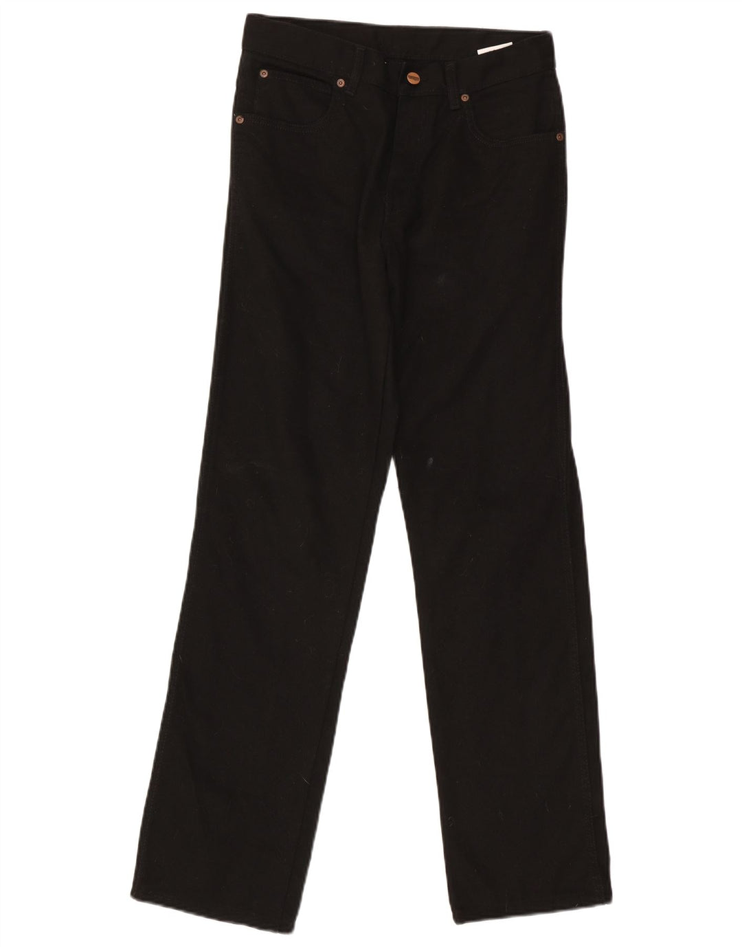 Wrangler Vaqueros rectos para hombre W30 L31 Algodón negro