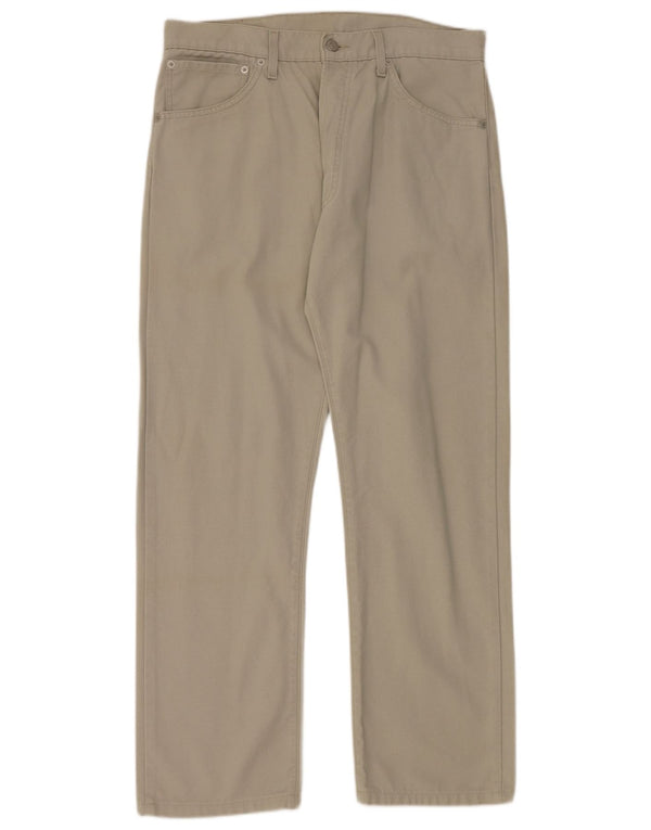 Levi's Mens 551 Pantalones Casuales Rectos W34 L29 Algodón Gris