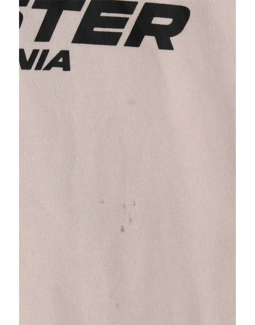 HOLLISTER Jersey con capucha gráfica para hombre, talla grande, algodón blanco con bloques de color