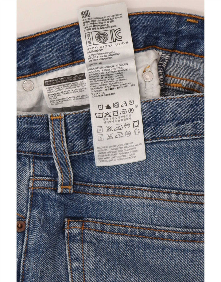 Vaqueros Levi's Mujer Slim W27 L26 Algodón Azul