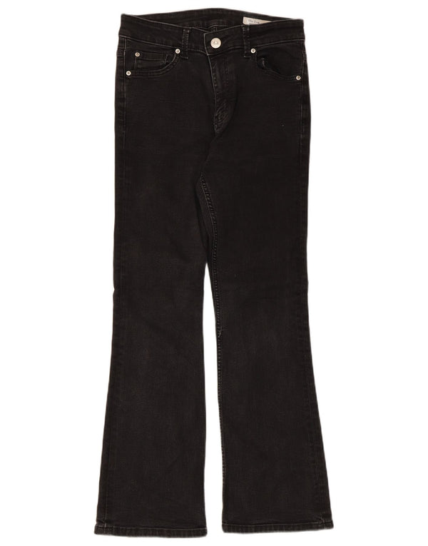 Marks & Spencer Jeans The Eva Bootcut para Mujer UK 10 Small W28 L27 Negro