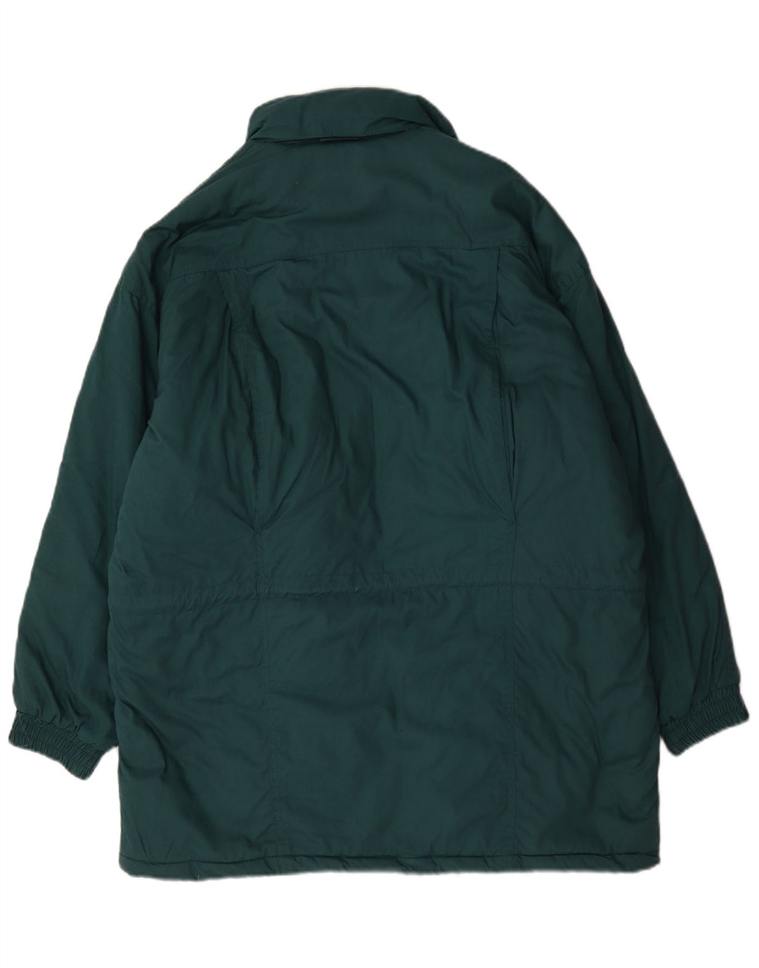 Hurricane Chaqueta acolchada holgada para hombre UK 38 Algodón verde medio