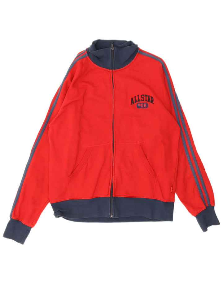 Converse All Star Graphic - Chaqueta de chándal para hombre, color rojo medio
