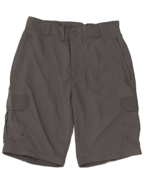 MOUNTAIN WAREHOUSE Shorts cargo para hombre W32 Nylon gris medio