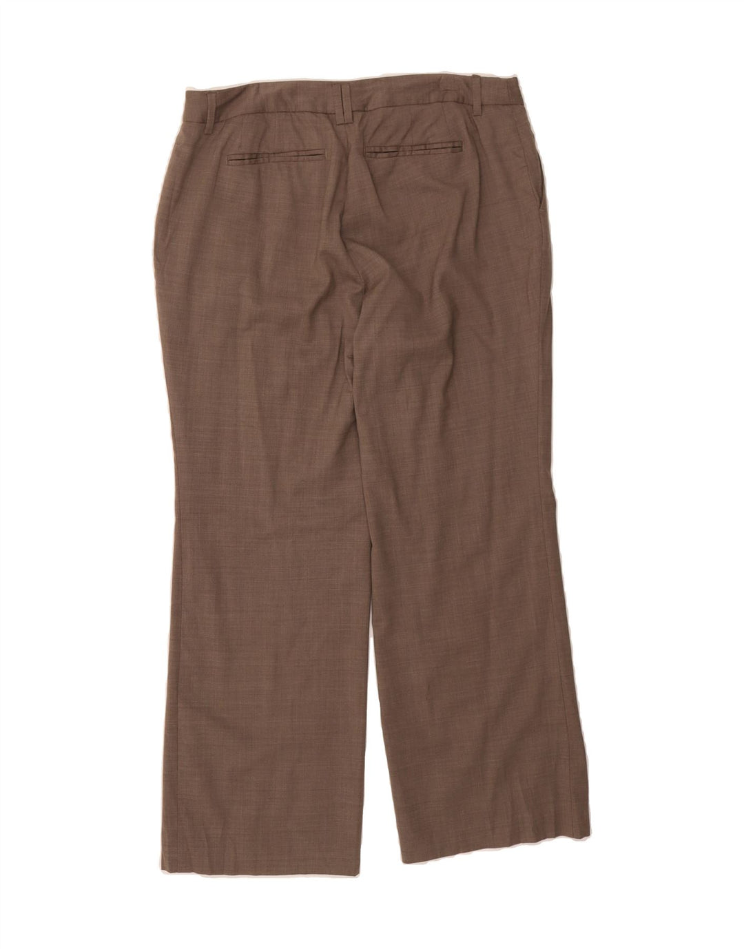 EDDIE BAUER Womens Slightly Curvy Bootcut Casual Trousers W36 L30 Brown Vintage Eddie Bauer and Second-Hand Eddie Bauer from Messina Hembry 