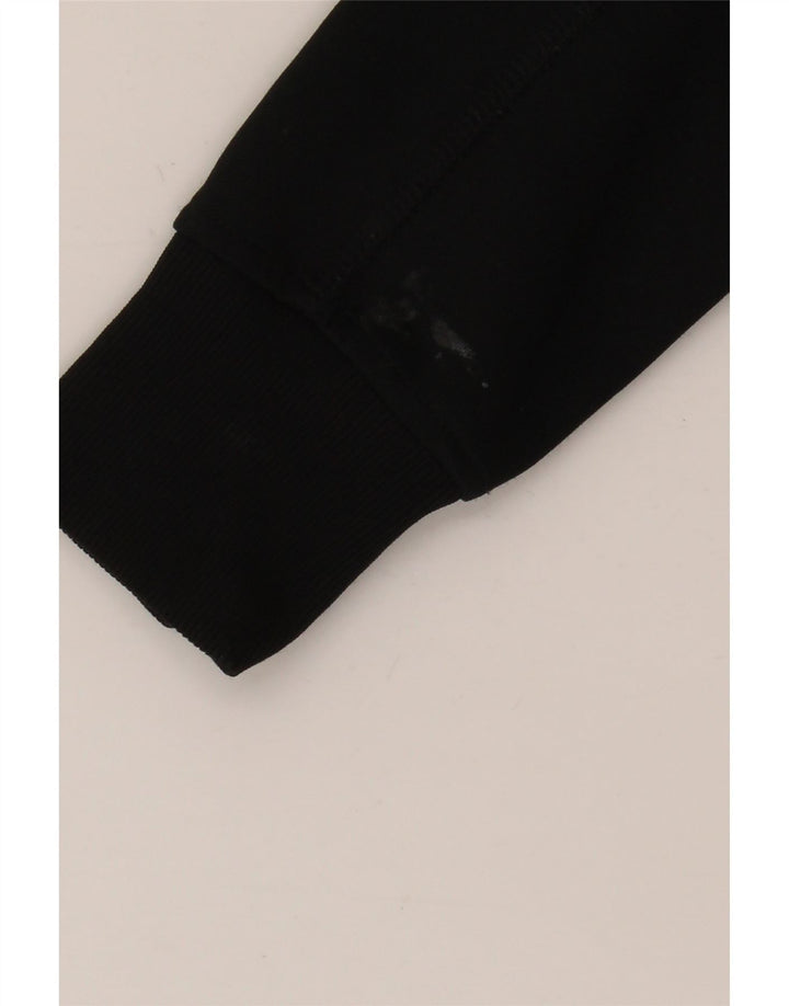 Freddy Chaqueta de chándal gráfica para mujer UK 10 Small Poliéster negro