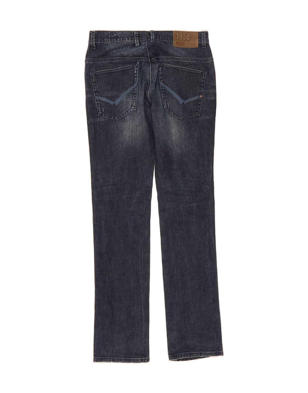 RIFLE Mens Slim Jeans W32 L34 Blue Cotton Vintage Rifle and Second-Hand Rifle from Messina Hembry 
