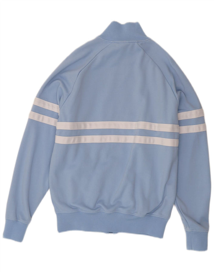 Ellesse Hombre Chándal Top Jacket Small Azul Colorblock Algodón