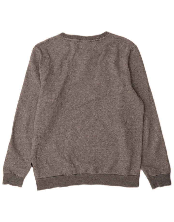 Puma Sudadera Gráfica para Hombre Jersey Pequeño Gris