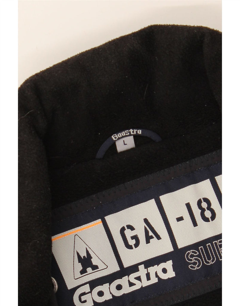 GAASTRA Mens Bomber Jacket UK 40 Large Black Nylon Vintage Gaastra and Second-Hand Gaastra from Messina Hembry 