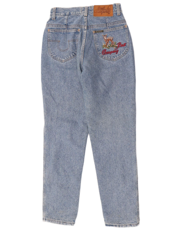 Vaqueros cónicos para mujer Best Company W28 L28 Azul
