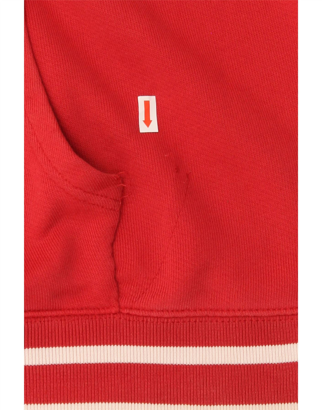 LEVI'S Mens Graphic Hoodie Jumper XL Red Vintage Levi's and Second-Hand Levi's from Messina Hembry 