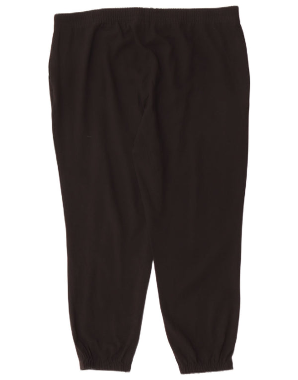 Marks & Spencer - Pantalones cortos para mujer, talla 40, talla grande, W36, L25, color negro