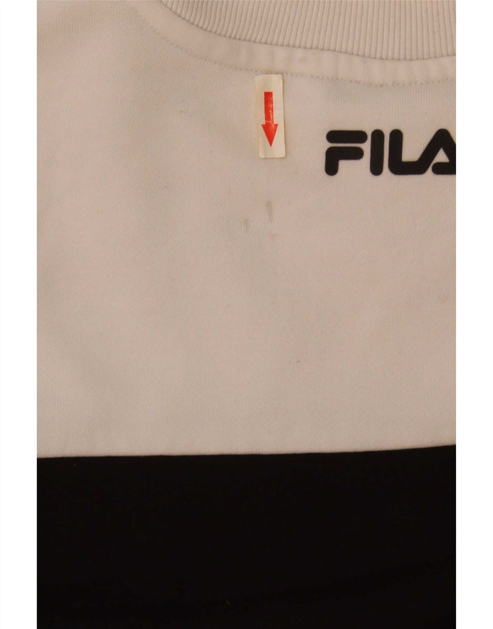 Fila - Sudadera gráfica para mujer, talla 40, talla M, multicolor