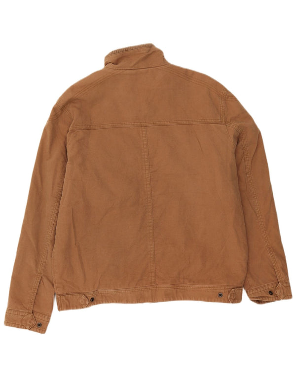 Marks & Spencer Chaqueta utilitaria azul Harbor para hombre Reino Unido 40 Grande Algodón marrón