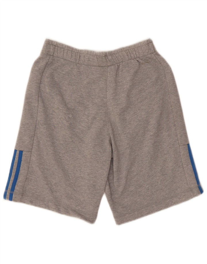 Adidas Mens Climalite Sport Shorts Pequeño Gris Algodón