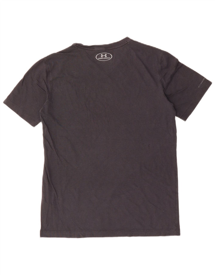 UNDER ARMOUR Camiseta Heat Gear para hombre, talla pequeña, negra