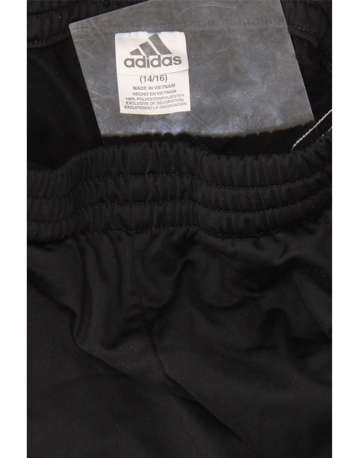 Adidas Pantalón Chándal Niño 12-13 Años Grande Negro Poliéster