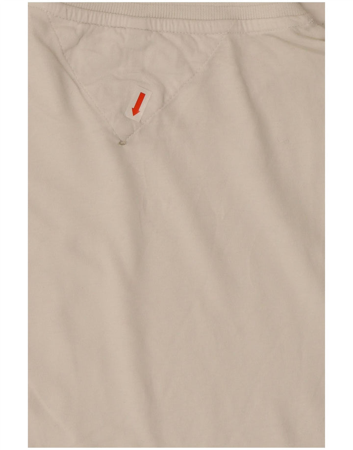 TOMMY HILFIGER Camiseta para mujer Top UK 10 Small White Cotton