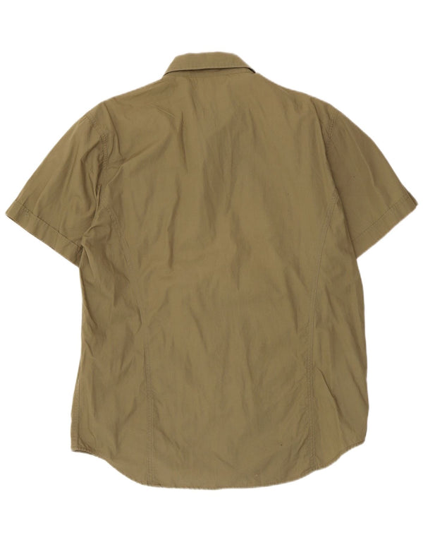 Camisa Levi's Hombre Manga Corta XL Algodón Caqui