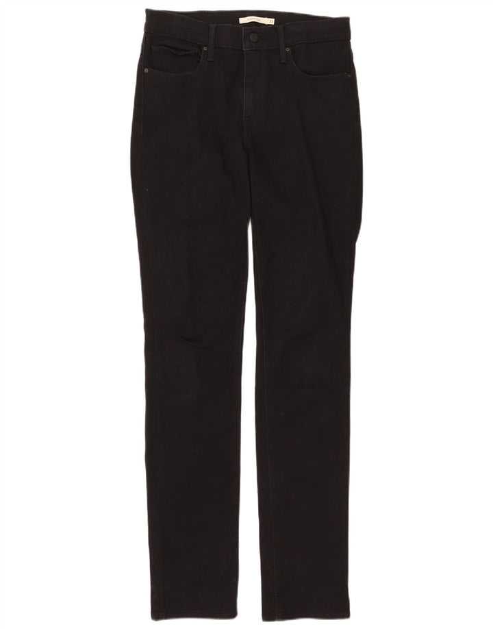 Levi's Vaqueros Slim Adelgazantes Mujer W31 L34 Algodón Negro