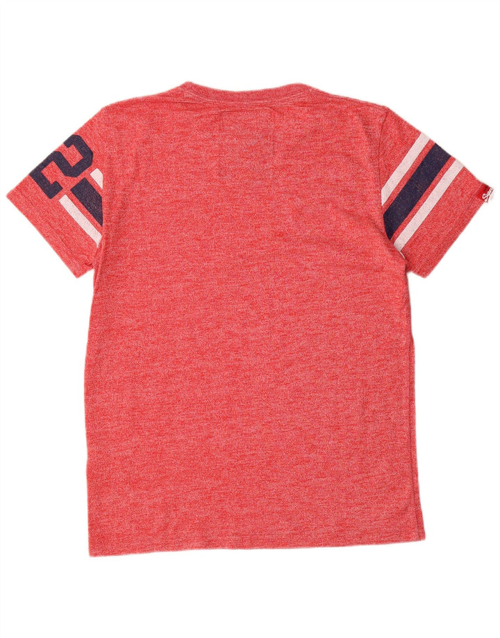 Superdry Camiseta Gráfica De Algodón Rojo Medio Para Hombre