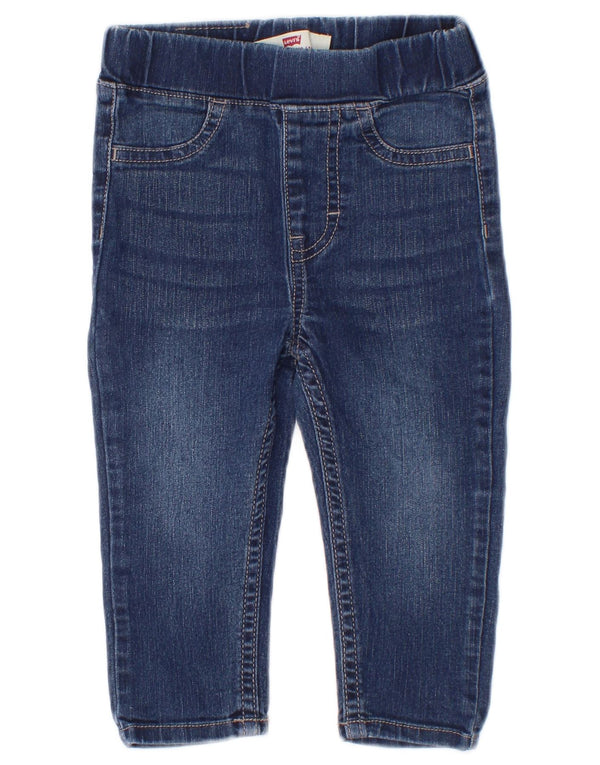 Levi's Jegging Skinny Jeans para niñas de 6 a 9 meses W18 L10 Algodón azul