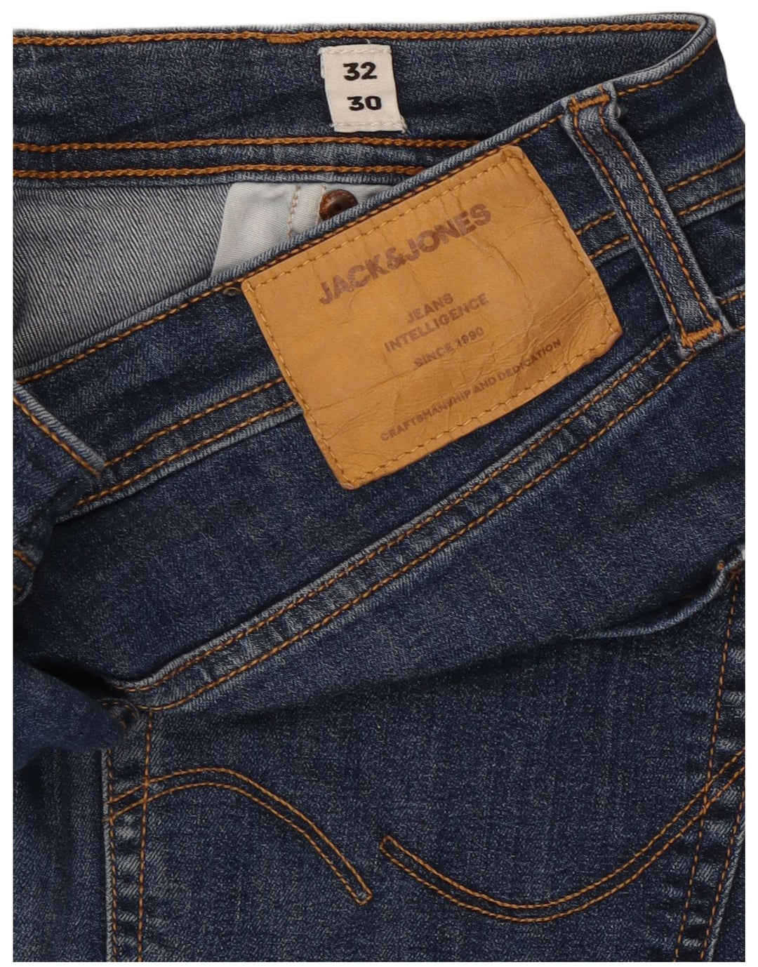 Jack & Jones Vaqueros Slim para Hombre W32 L30 Algodón Azul