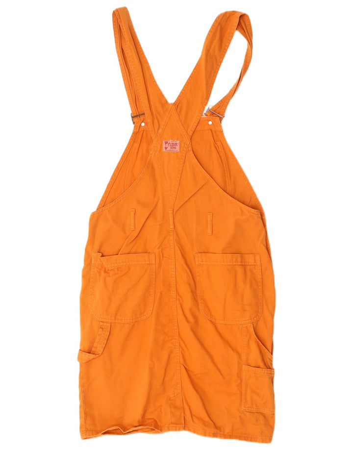 CLARK Vestido Dungaree para Mujer UK 40 Algodón Naranja Mediano