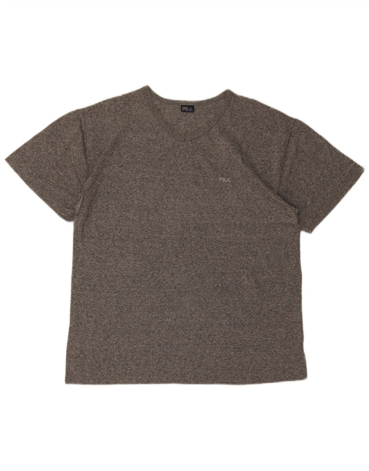 Camiseta Fila Hombre Top Medium Grey Flecked