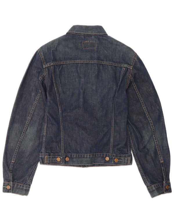 Levi's Chaqueta vaquera para mujer UK 12 Algodón azul medio