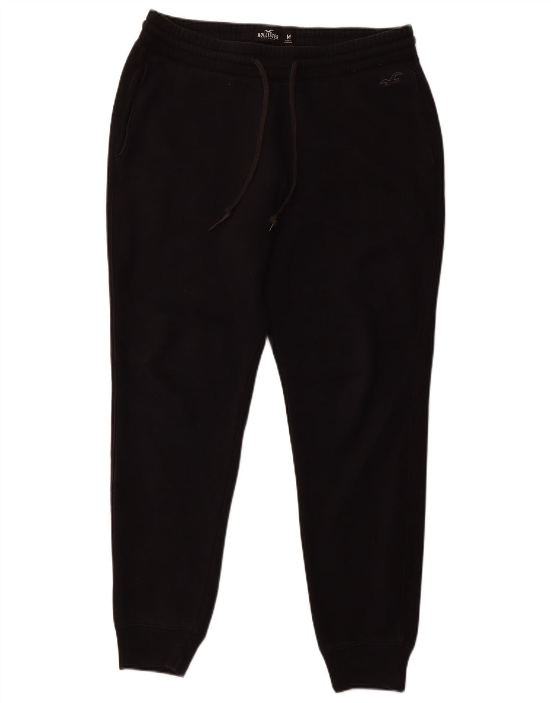 HOLLISTER Pantalón de Chándal Joggers Medium Negro Hombre