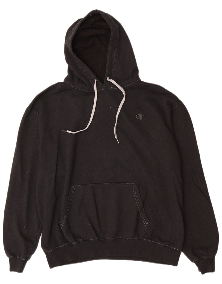 Champion Sudadera con capucha para hombre XL Negro
