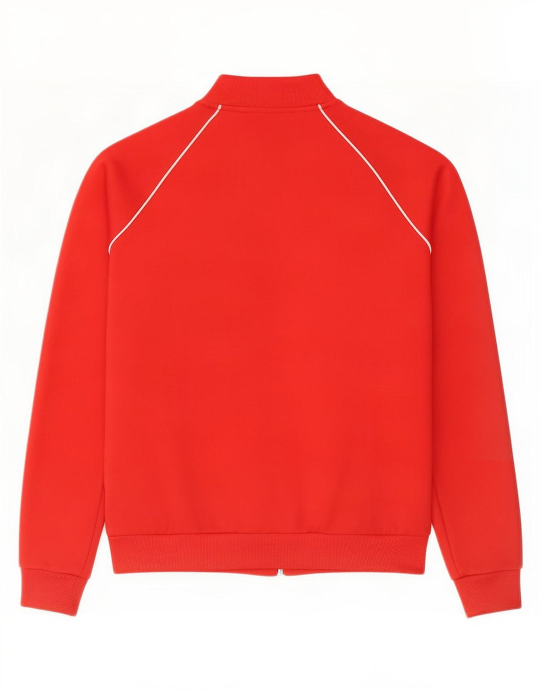 Adidas - Chaqueta de chándal para mujer, talla 8, poliéster rojo pequeño