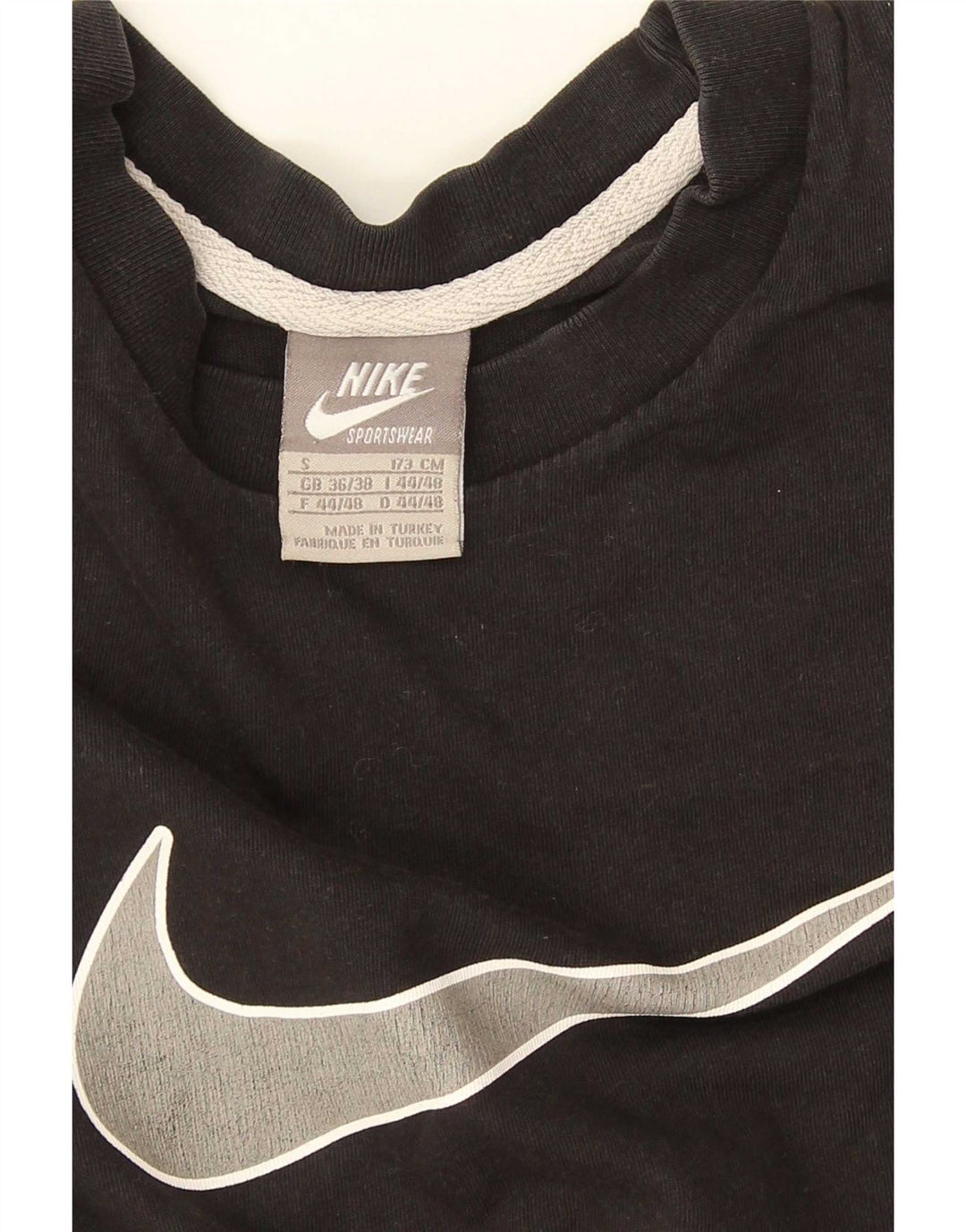 Nike - Camiseta gráfica para hombre, talla 36/38, talla S, color negro