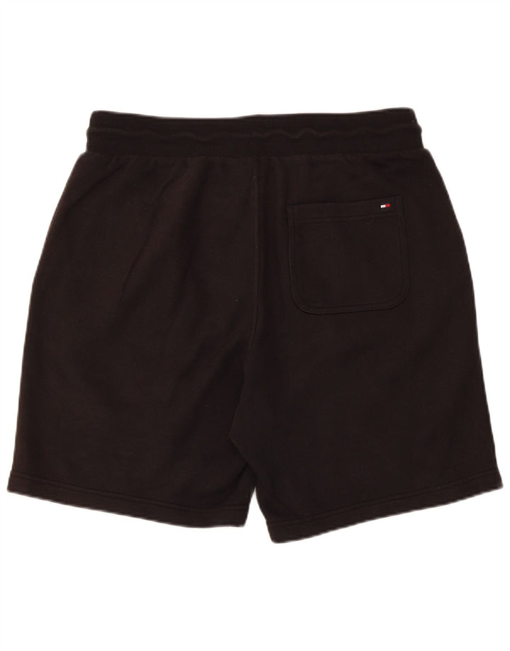 Tommy Hilfiger Shorts deportivos con gráficos para hombre Algodón negro mediano