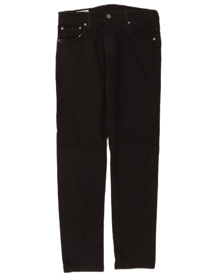 Levi's Hombre 511 Slim Jeans W30 L30 Algodón Negro